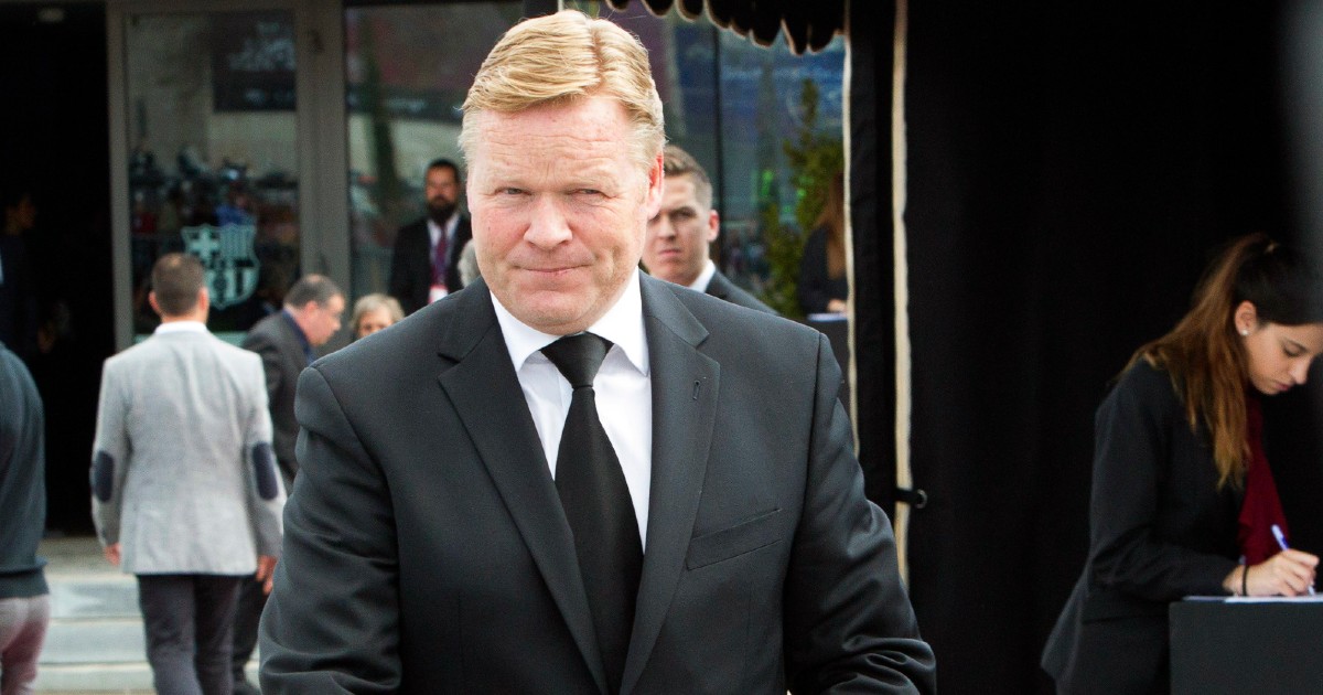 Ronald Koeman O Novo Treinador Do Fc Barcelona