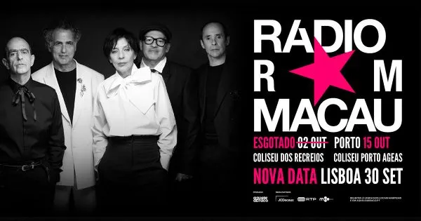 Rádio Macau reúnem-se para concertos em Lisboa e no Porto