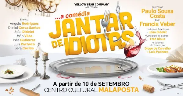Teatro: Jantar de Idiotas